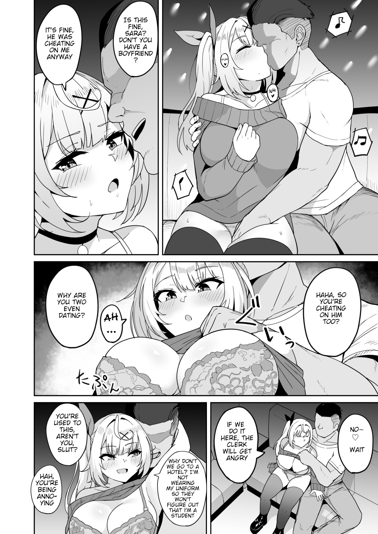 Hentai Manga Comic-Sorry For Having XX Behind Your Back!-Read-9